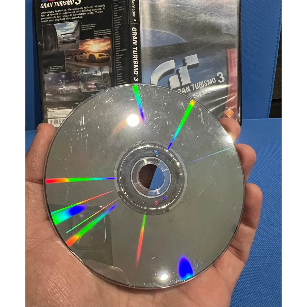 Gran Turismo 3 A-spec Sony PlayStation 2 PS2 Black Label Racing Game CIB